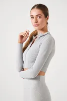 Women's Active Seamless Bustier Jacket Heather Grey