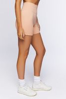 Women's Active Seamless Biker Shorts in Blush Large