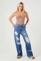 Women's Sweetheart Cropped Cami