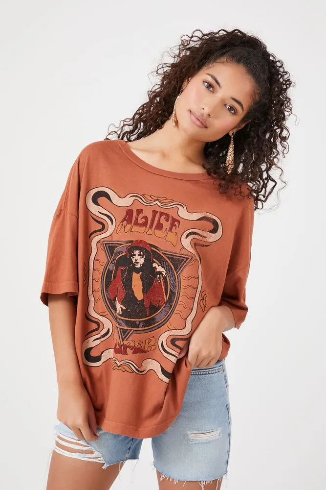 alice cooper women's t shirts