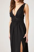 Women's Chiffon Sleeveless Midi Dress