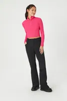 Women's Active Half-Zip Cropped Jacket