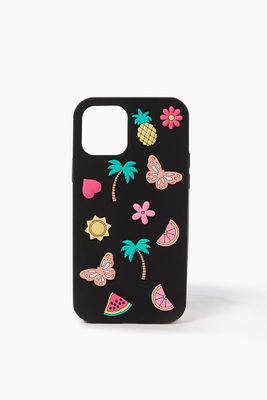 Palm Tree Case for iPhone 12 in Black
