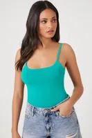 Women's Sweater-Knit Cami Bodysuit in Latigo Bay, XS