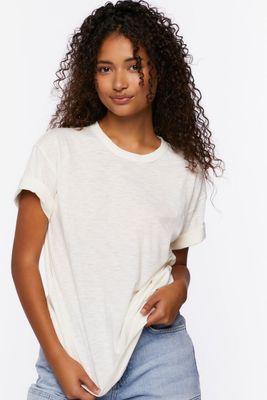 Women's Dropped-Sleeve Crew T-Shirt