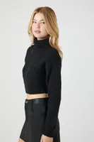 Women's Ribbed Turtleneck Sweater