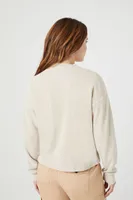 Women's Waffle Knit Drop-Sleeve Top Birch