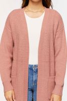 Women's Open-Front Longline Cardigan Sweater