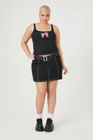 Women's Kuromi & My Melody Tank Top Black,