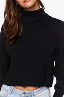 Women's Tulip-Hem Turtleneck Sweater