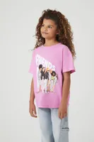 Girls Barbie Friends Graphic T-Shirt (Kids) in Pink, 13/14