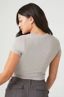 Women's Seamless Cropped T-Shirt