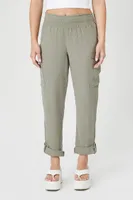 Women's Cuffed Straight-Leg Pants Sage