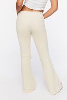 Women's Low-Rise Corduroy Flare Pants