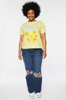 Women's Organically Grown Cotton Graphic T-Shirt Yellow,