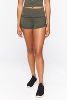 Women's Active Drawstring Biker Shorts in Cypress Small