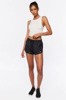 Women's Active Cropped Tank Top in Cloud, XS