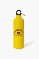 Athletics Graphic Water Bottle in Yellow