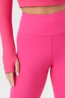 Women's Active High-Rise Leggings in Hibiscus, XL