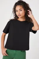 Women's Cutout Drawstring T-Shirt