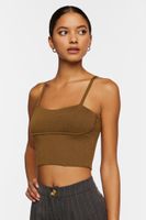 Women's Cropped Sweater-Knit Cami