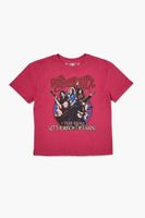 Girls Aerosmith Graphic T-Shirt (Kids) in Red, 11/12