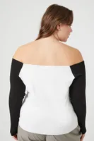 Women's California Off-the-Shoulder Top White,