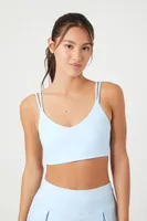 Women's Dual-Strap Longline Sports Bra Light