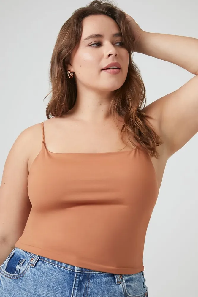 Seriously Soft Scoop-Neck Cropped Cami