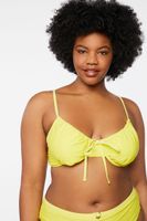 Women's Underwire Bikini Top in Citron, 0X