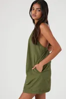 Women's Halter Shift Midi Dress