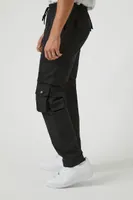 Men Drawstring Cargo Joggers