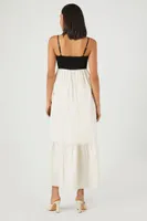 Women's Colorblock Cami Maxi Dress