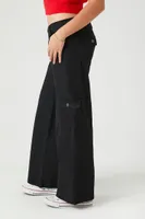 Women's Low-Rise Straight-Leg Cargo Pants