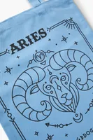 Zodiac Sign Graphic Tote Bag