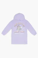 Girls Looney Tunes Hoodie Dress (Kids) in Purple, 11/12