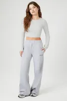 Women's Fleece New York Graphic Pants Heather