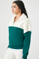 Women's Fleece Colorblock Pullover