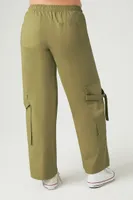 Women's Twill High-Rise Utility Pants