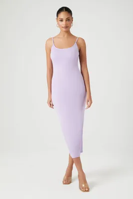 Women's Low-Back Cami Maxi Dress in Lilac Sheen Medium