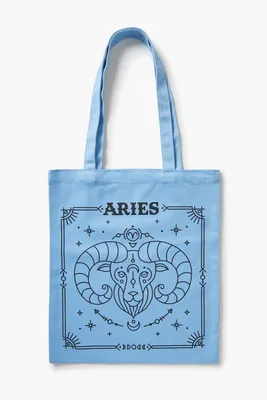 Zodiac Sign Graphic Tote Bag