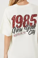 Women's New York City Graphic T-Shirt Cream