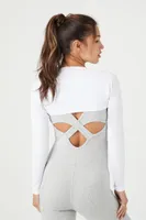 Women's Active Shrug Sweater in White Small