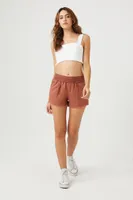 Women's Frayed Pocket Shorts