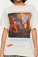 Women's David Bowie Graphic T-Shirt in Cream Medium