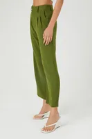 Women's Cropped Wide-Leg Pants