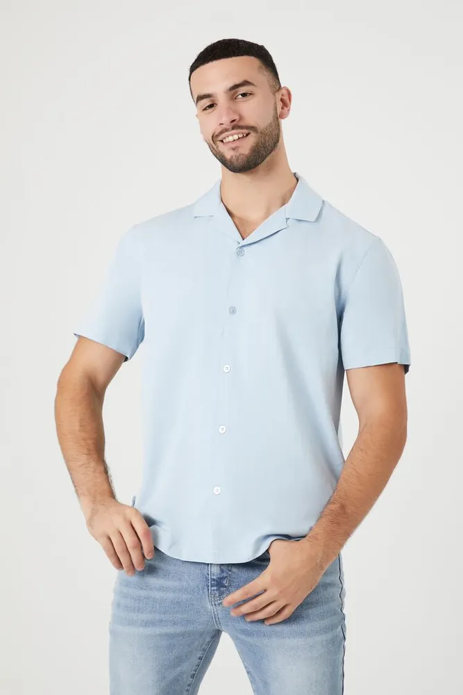Men Rayon Short-Sleeve Shirt