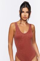 Women's Seamless Tank Bodysuit in Sienna, M/L