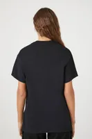 Women's Prince Graphic T-Shirt in Black, S/M