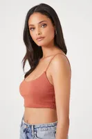 Women's Ponte Knit Cropped Cami